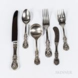 Reed & Barton "Francis I" Pattern Sterling Silver Flatware Service, Massachusetts, 20th century, twe