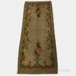 Pair of Aubusson "Portiere" Rugs, France, c. 1880, 8 ft. x 3 ft. each.