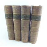 Four volumes of History of England by MacFarlane and Thomson, published Blackie and Son 1867