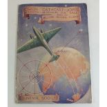 A souvenir programme for Owen Cathcart-Jones England - Australian Air Race