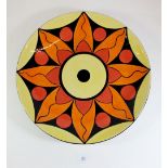 A large Lorna Bailey Limited Edition charger - Kaleidoscope 99/100
