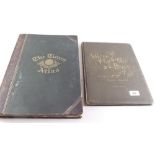 The Times Atlas 1895 and a Book of Ballads by Alice Havers
