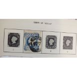 A boxed Portuguese stamp collection in two albums and two stockbooks from 1857 on - including a
