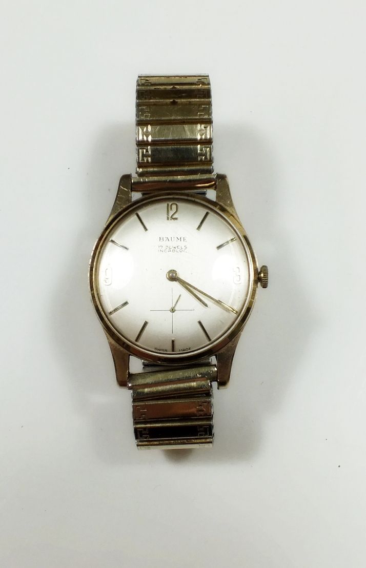 A Baume gold gentleman's wrist watch - boxed - Image 4 of 6