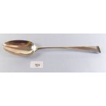 A silver basting spoon 121 g