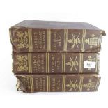 A set of six volumes of London Pictorially Illustrated - bound as three 1851, plus The London of