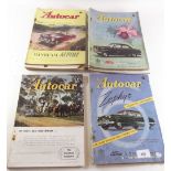 Twelve Auto Car magazines 1953 and 1954