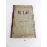 Bye Laws by "Ross Improvement Commissioners" 1894