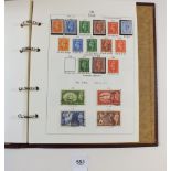 GB/Regional/CI 'Standard' stamp album with mint and used defin and commem, KEVII period on, plus two