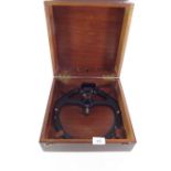 A Henry Browne and Son 'Sestrel' Azimuth Circle mid-20th century No3991 n/s - in mahogany box