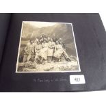 A photograph album showing mainly views from the Southern Bavarian region c1937 includes Chiemsee,