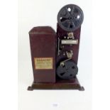 A Kodatoy 16mm hand cranked cine projector circa 1930 - 1934