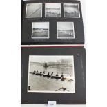 Two photograph albums 1950's comprising of many original photographs pertaining to Queens College