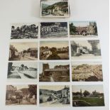 Postcards Devon. Topography incl: scenes at Bradninch, Cheriton, Fitzpaine, Abbotsham, Tiverton Lace