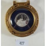 A New Zealand mint issue RMS Lusitania anniversary $2 coin from Niue. In presentation case with
