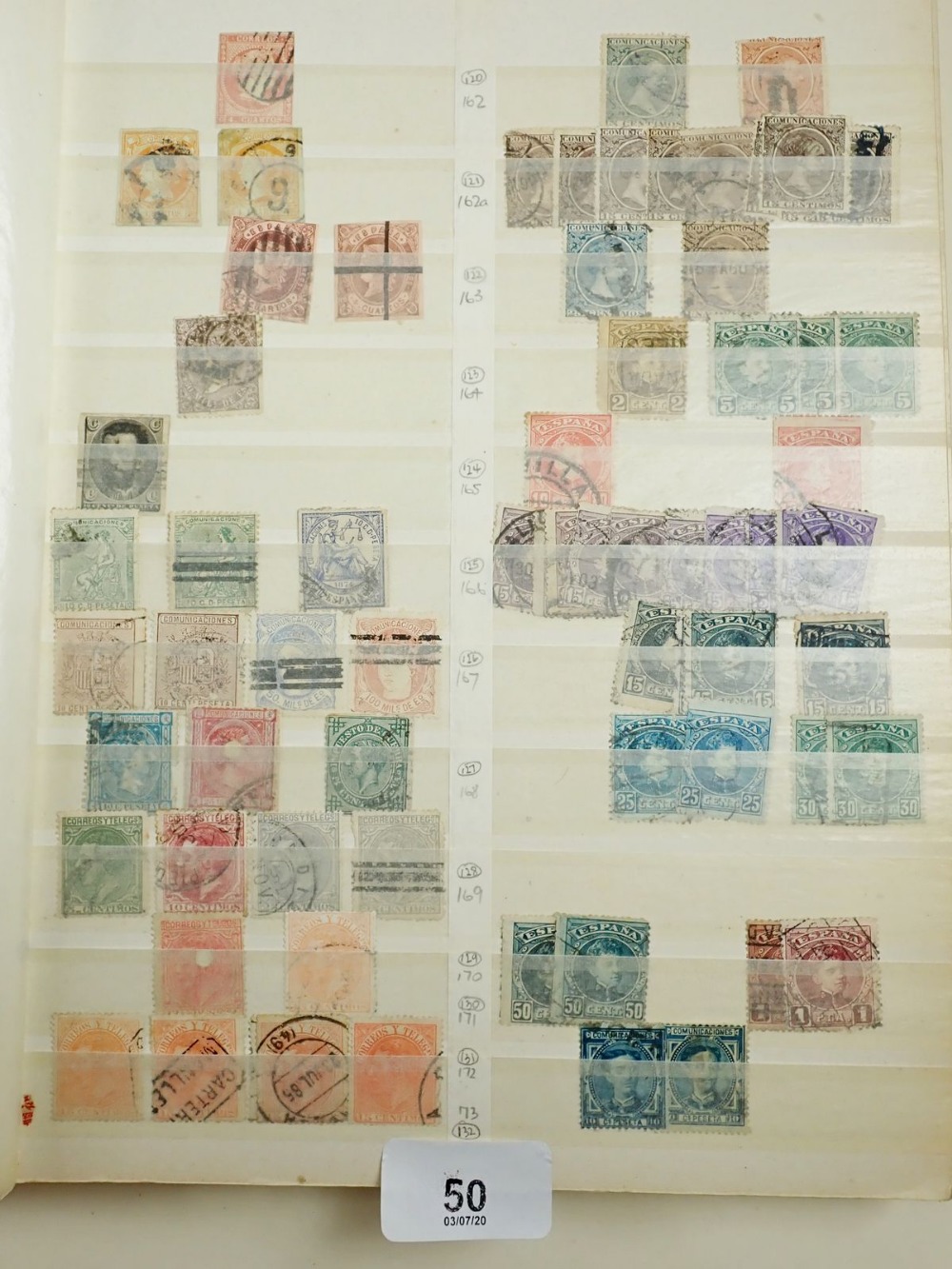 Dealer clear-out: Stamps of Spain and its Colonies, mint and used defin, commem, war, official, air, - Image 5 of 6