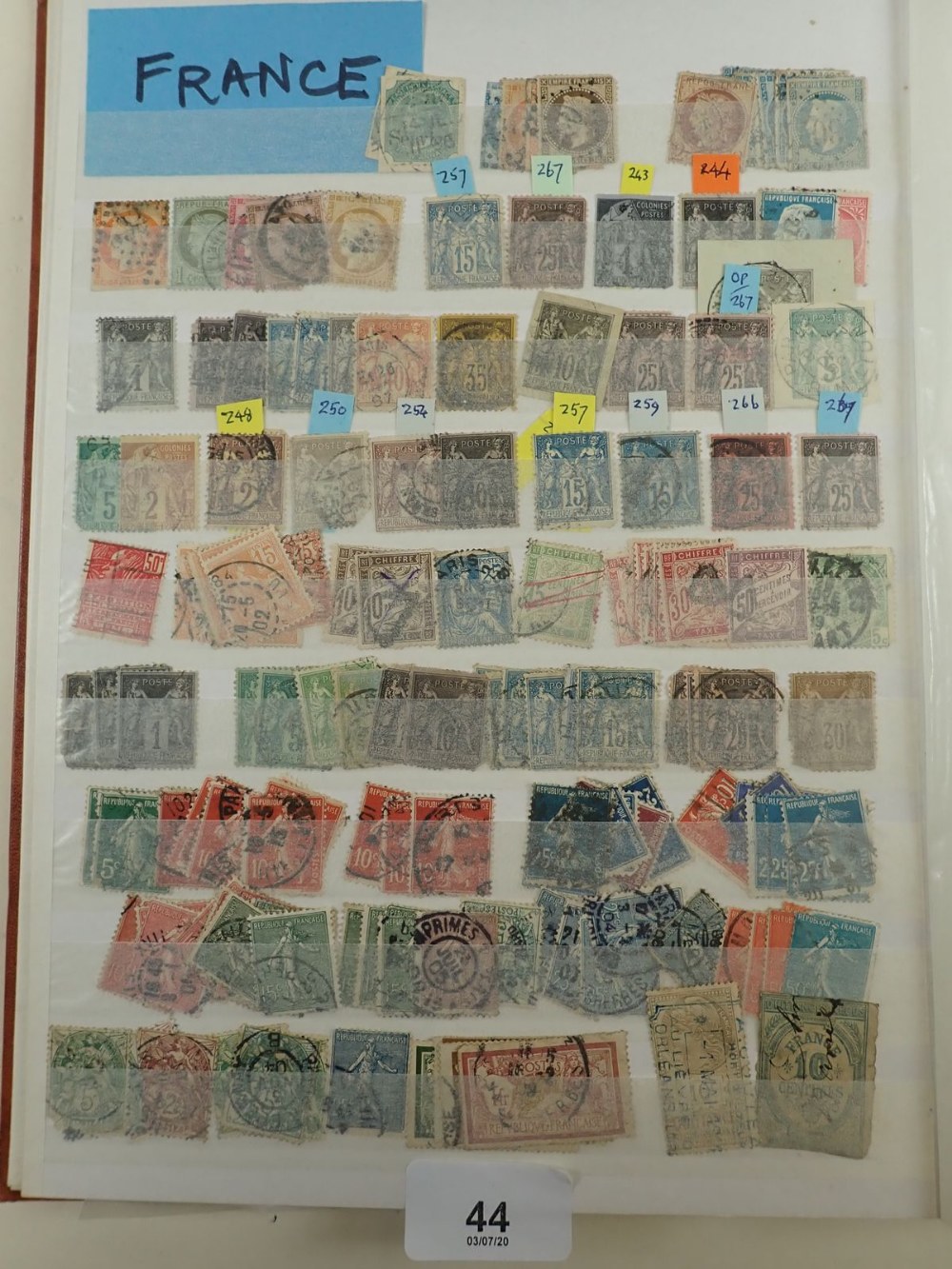 Box of All World stamps in 2 albums+2 stock-books, mint and used, QV - QEII. Incl British Empire, - Image 2 of 4