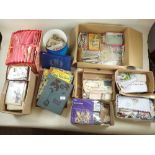 A huge box of all world stamps to sort, from QV to QEII period, mint and used and including GB