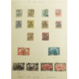 Large Senator album of German stamps from 1900s on incl Reich, occupation and W. Germany issues from