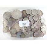 A quantity of world coinage approx 0.42 kilos with examples from Africa, Belguim, Canada, France,