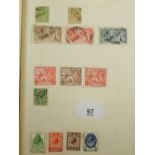 Small Rapkin 'Popular' stamp album of GB & British Empire mint & used, QV to KGV, with a few