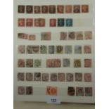 GB stamp album of mainly QV to QEII defin/commem, mint and used. Incl Penny Black (one margin),
