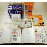 A large boxed stamp collection of British Commonwealth and rest of world stamps in seven quality