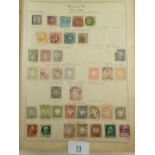 Late 19thC illustrated Schwaneberger 'International' Postage Stamp album with many QV and later
