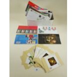 Shoe box full of GB QEII 2001/02 presentation packs/mini-sheets plus first day and special-to-