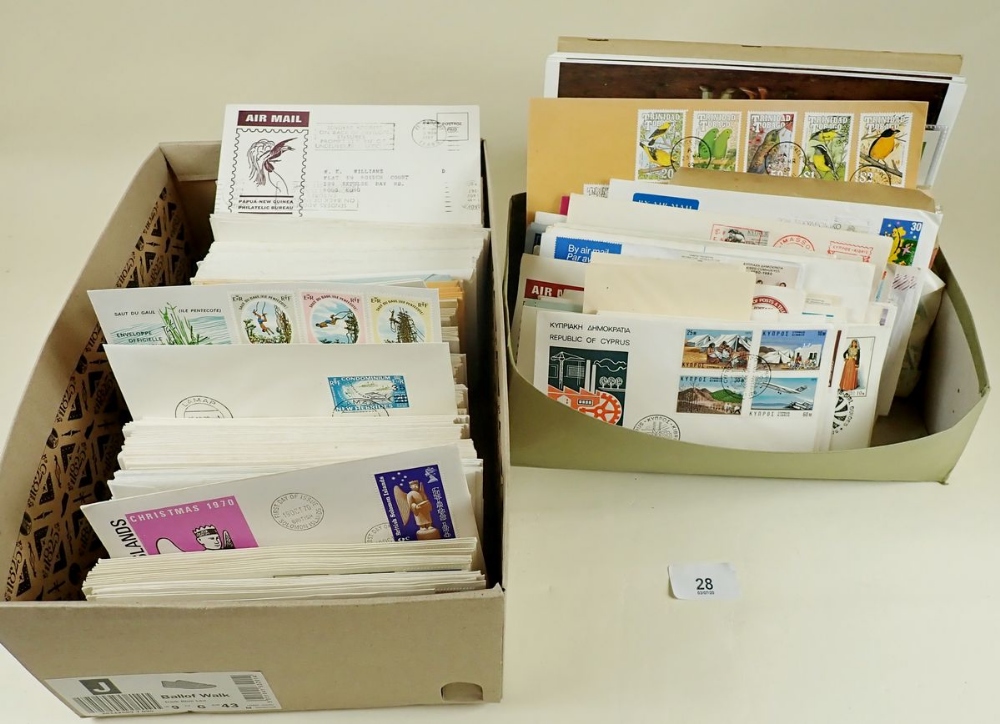 Large box full of British Empire/ Commonwealth covers ( incl FDC ans special-to-event), presentation - Image 2 of 2