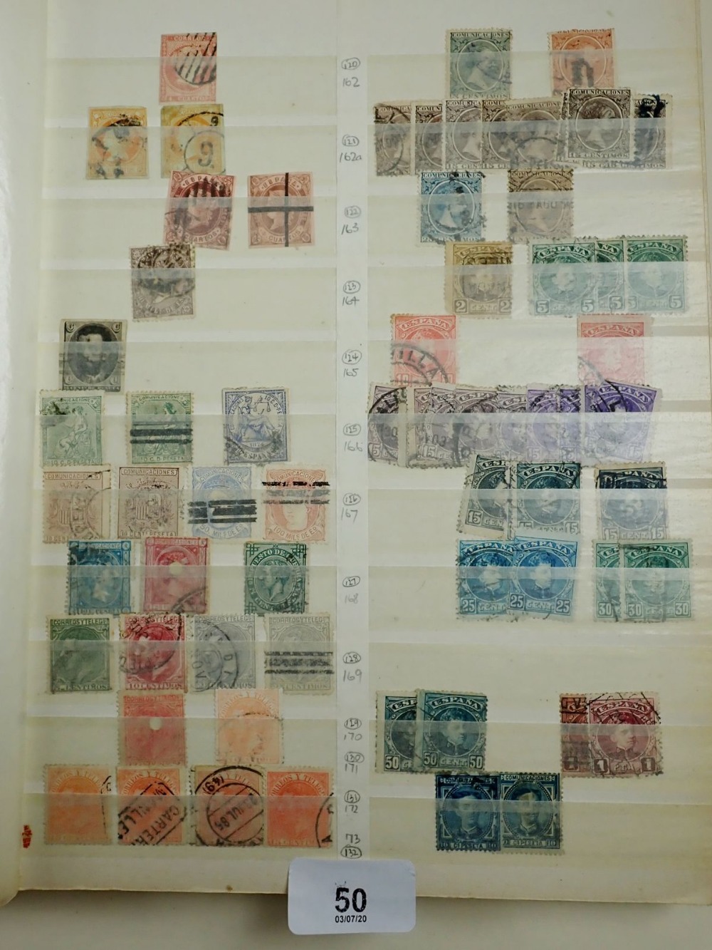 Dealer clear-out: Stamps of Spain and its Colonies, mint and used defin, commem, war, official, air, - Image 4 of 6