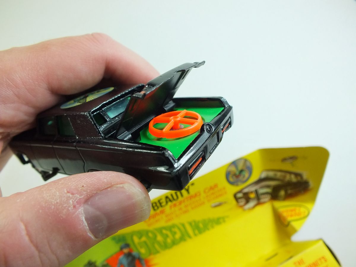 A Corgi Green Hornet 'Crime Fighting Car' from Black Beauty, No 268, boxed - Image 7 of 19
