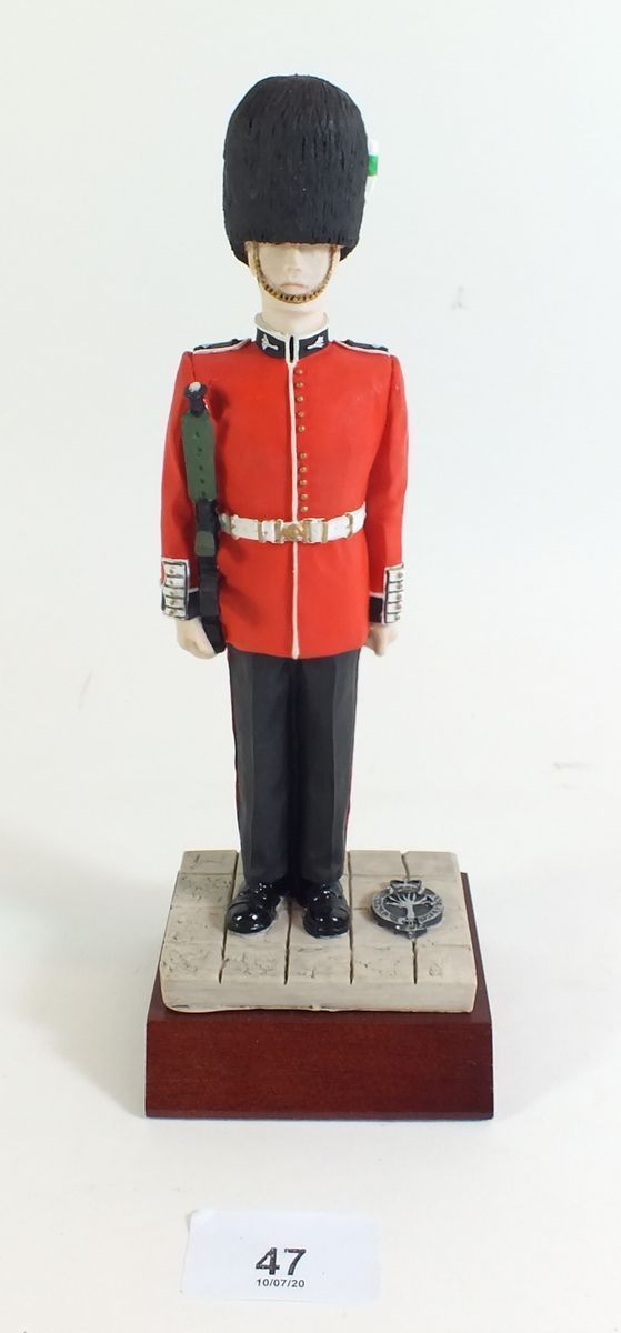 A composite figure of a Welsh Guard