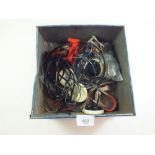 Two vintage radio headsets plus accessories etc