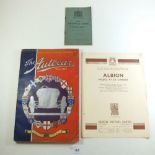 An Autocar magazine 1895, an Albion FT 3A chassis trade brochure and vintage Highway Code