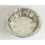 An Austrian silver 800 standard fluted fruit bowl by Alexander Sturm, possibly designed by Joseph