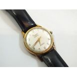 A Smiths Everite Helmsman gold filled gentleman's wrist watch