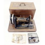 A Frister and Rossmann sewing machine