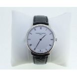 A Frederique Constant gentleman's quartz wrist watch, as new boxed with original paperwork and