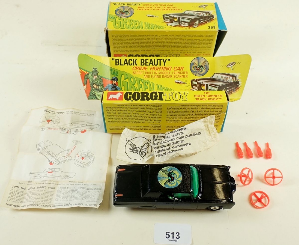 A Corgi Green Hornet 'Crime Fighting Car' from Black Beauty, No 268, boxed