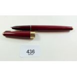 A Parker 17 ink pen boxed