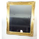 A gilt framed mirror 60 x 49cm