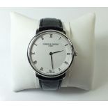 A Frederique Constant gentleman's quartz wrist watch, as new boxed with original paperwork and