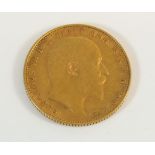 A gold sovereign, Edward VII 1905 Melbourne mint, condition - fine