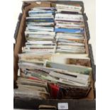 A large quantity of modern postcards including many art and country house related plus 18 Devon
