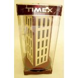 A Timex watch advertising rotating shop display case, 72cm H