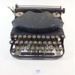 An early 20th 'Thrust' typewriter by Adler