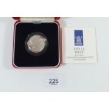 A Royal Mint Issue silver proof Piedfort coin - UK £2 1995 50th Anniversary of End of World War II -