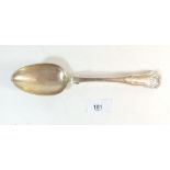 A Scottish silver tablespoon Glasgow 1844 - 87g, maker TM
