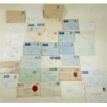 Packet of some 30 GB Forces and consulate covers, incl variety of FPO nos and a Maritime (red